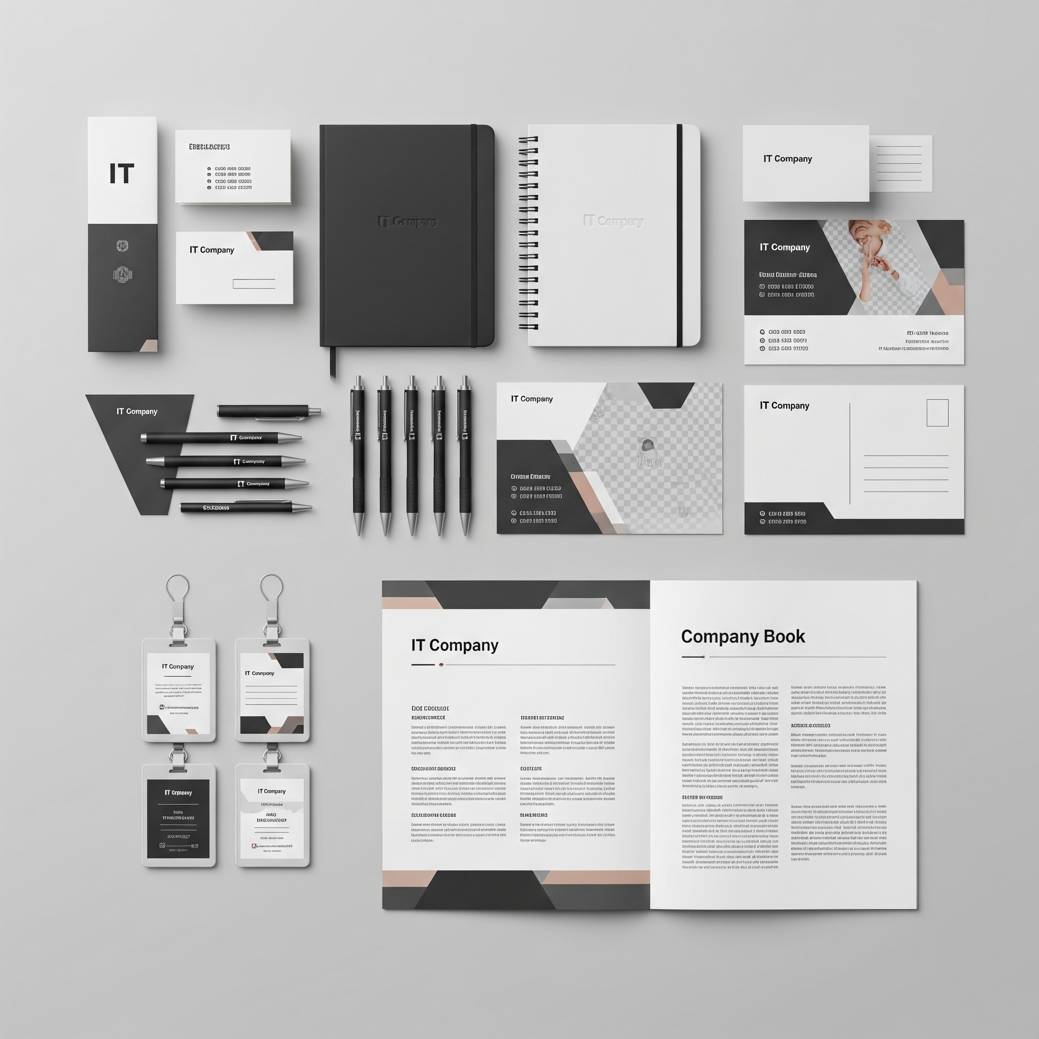 Brand Identity IT Company - Coordinato aziendale completo